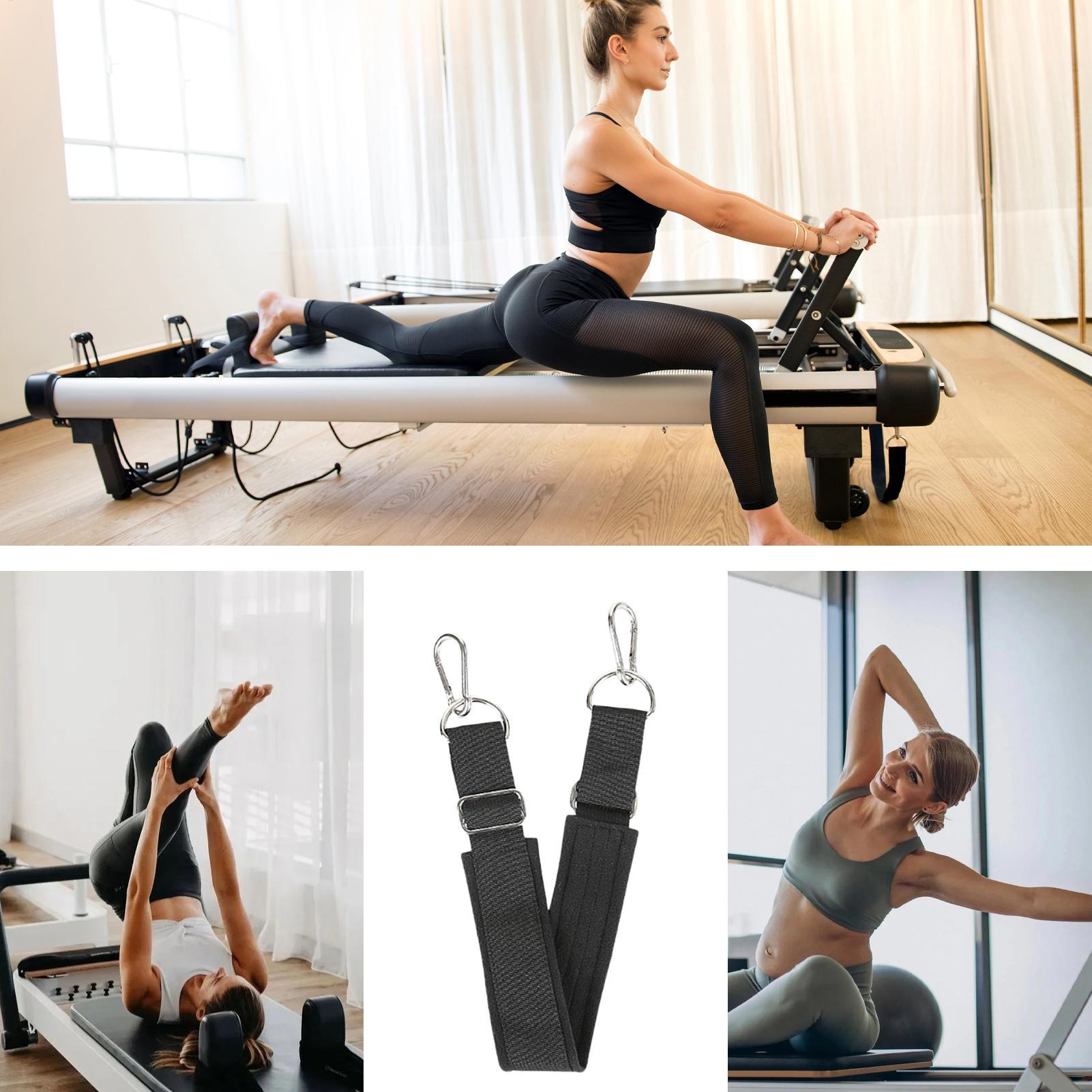 Pilates & Yoga Elastic Band - Pilates Footstrap Thickened Adjustable Non-Slip Heavy-Duty