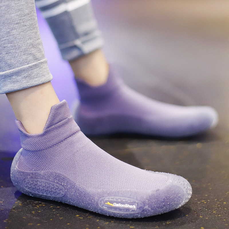Pilates Yoga Footwear - GallonShark Non-Slip Barefoot Sock Shoes Breathable