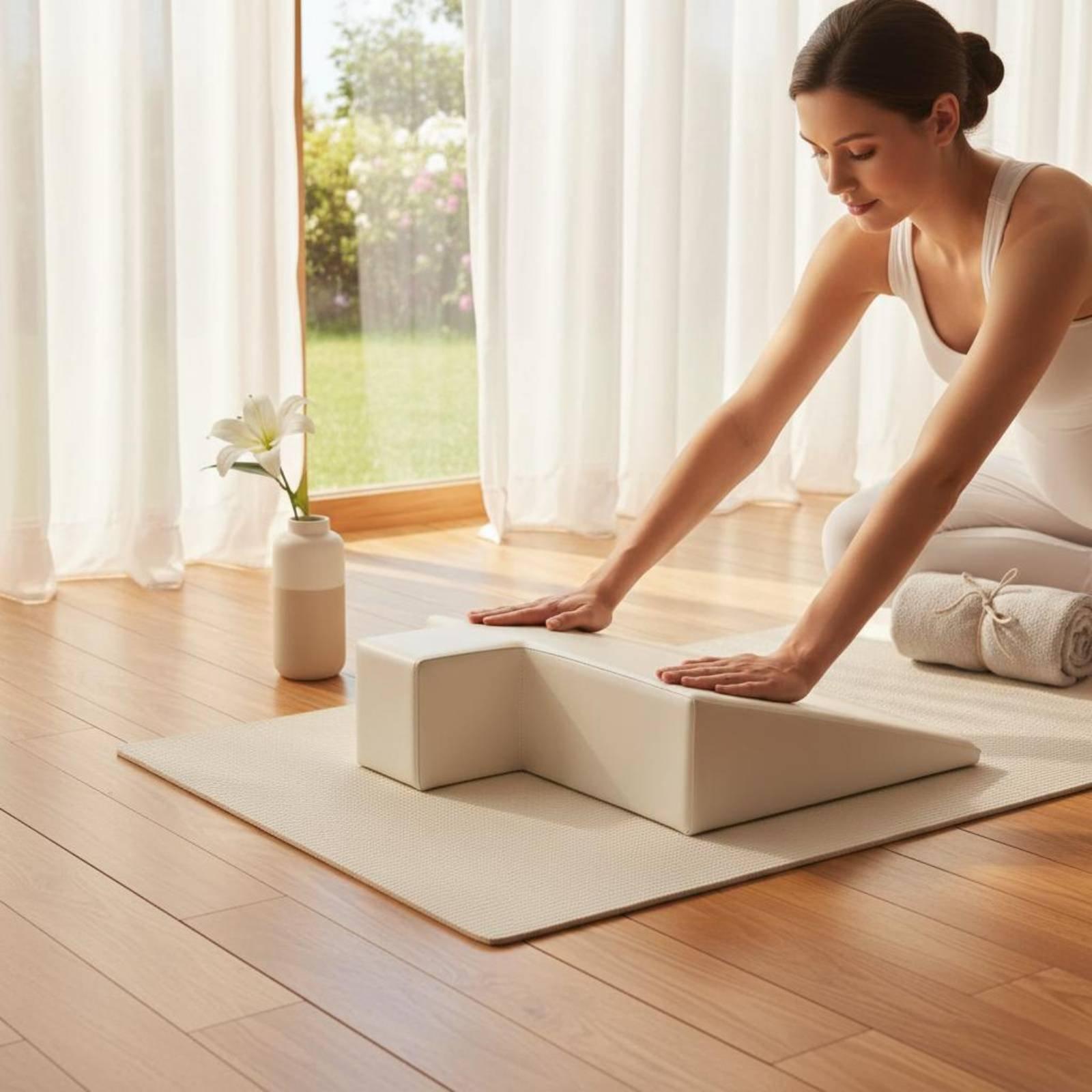 Pilates & Yoga Elastic Band - Maternity Support Cushion Dense Foam Exercise