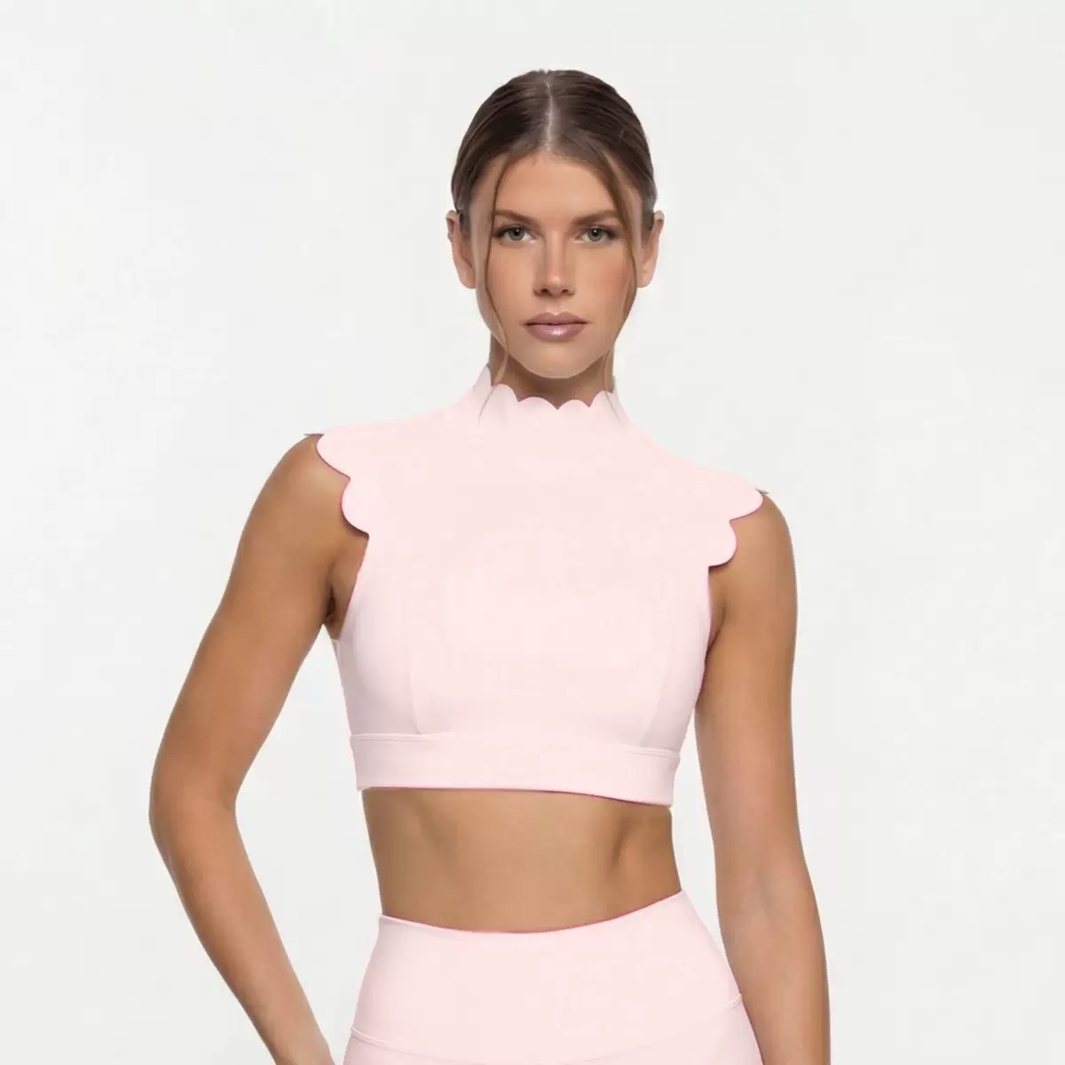 FUBEIKE Lace Trim Off-Shoulder - Pilates Yoga Fit ulasan dan harga