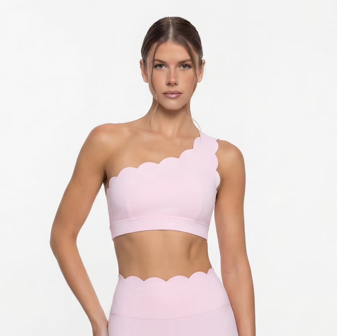 FUBEIKE Lace Trim Off-Shoulder - Pilates Yoga Fit ulasan dan harga