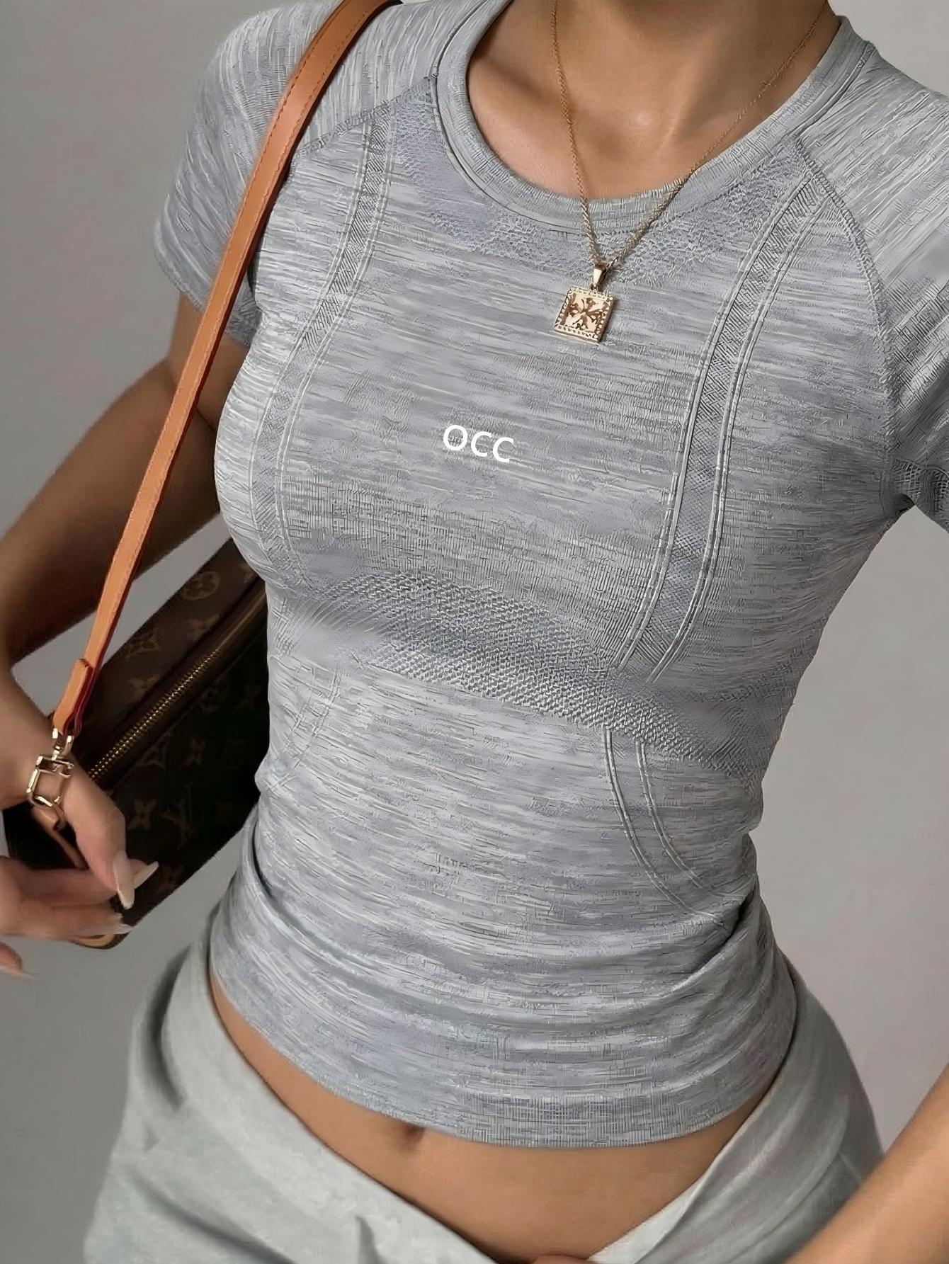 Sports short sleeved summer ru - Pilates Yoga Fit ulasan dan harga