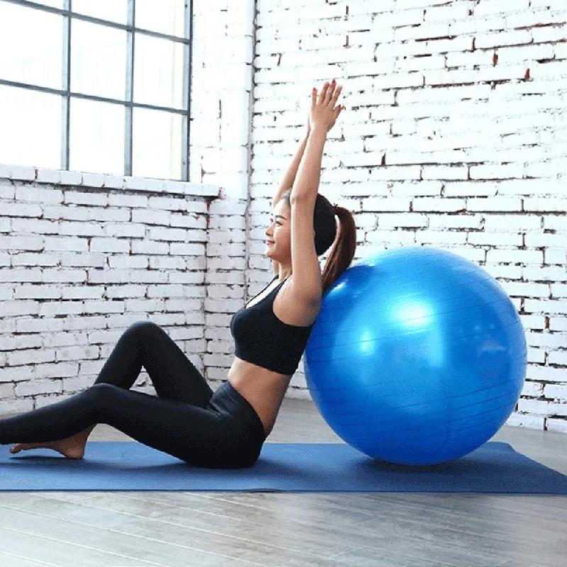 Diameter 45cm PVC Fitness Ball - Pilates Toning Ball ulasan dan harga