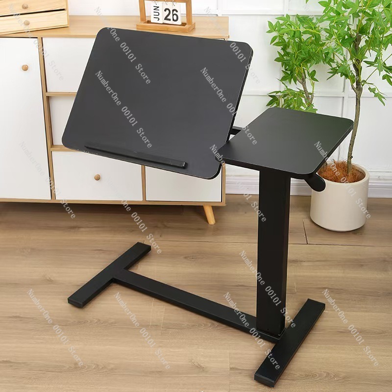 Adjustable Mobile Bedside Tabl - Inversion Table Fold ulasan dan harga