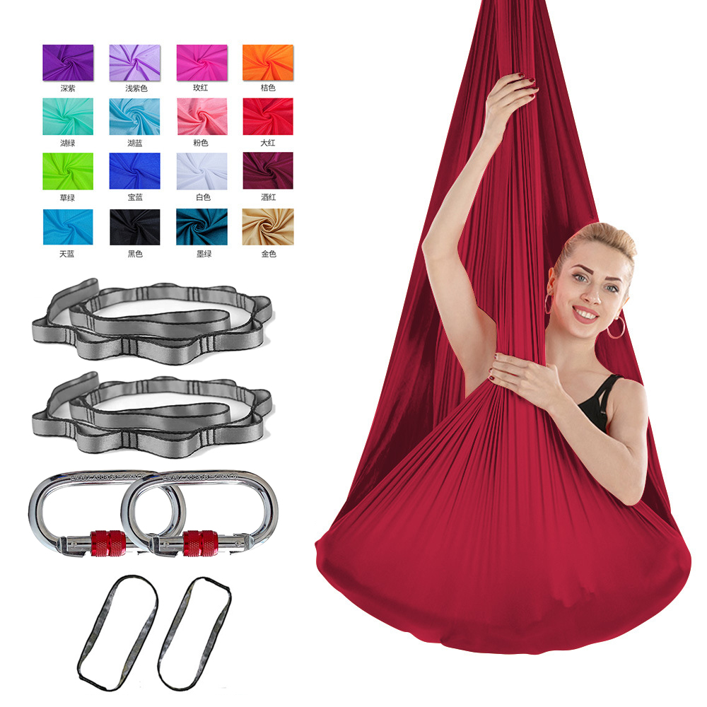 FITNESS 4.37 Yards Aerial Yoga - Aerial Silk Hammock ulasan dan harga