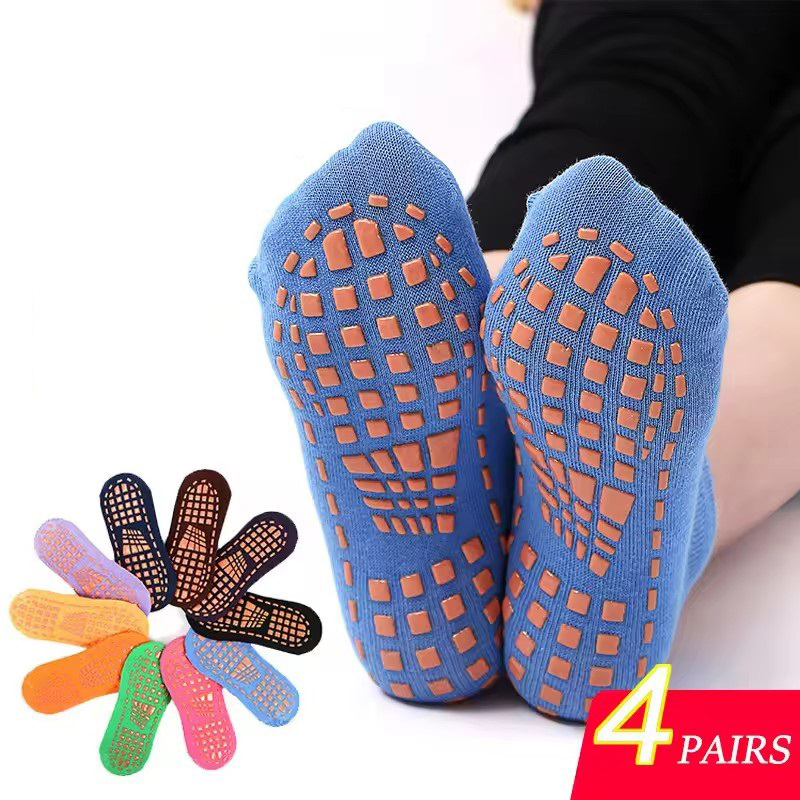 4 Pairs of Pure Cotton Yoga So - Pilates Yoga Footwear ulasan dan harga