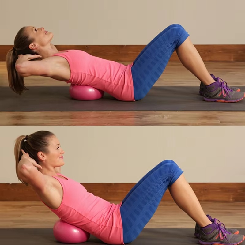 New 25cm Yoga Ball Exercise Gy - Pilates Toning Ball ulasan dan harga