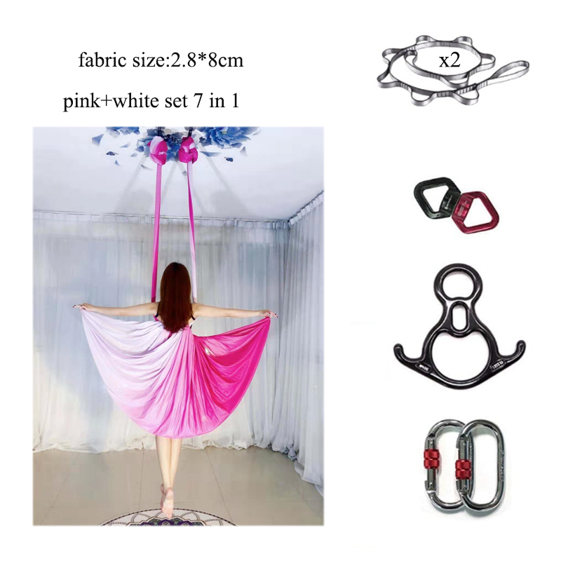 Gradient Aerial Yoga Hammock D - Aerial Silk Hammock ulasan dan harga