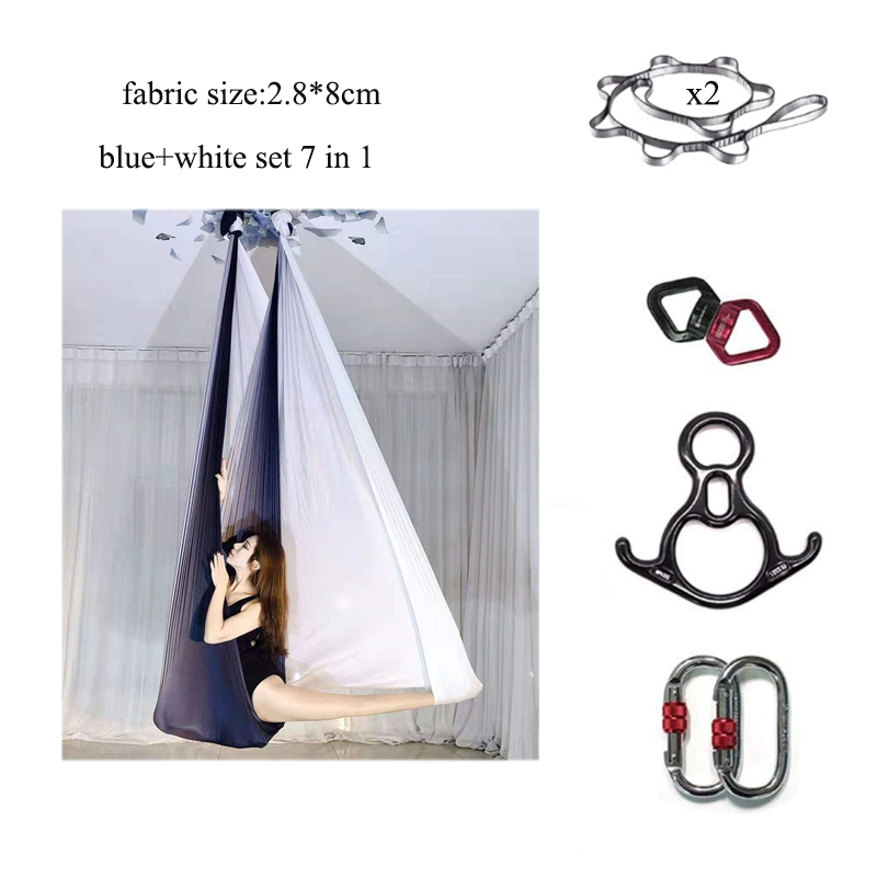Gradient Aerial Yoga Hammock D - Aerial Silk Hammock ulasan dan harga