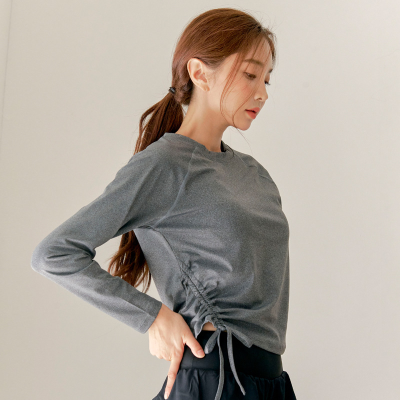 Trendy Pink Women's Long Sleev - Pilates Yoga Fit ulasan dan harga
