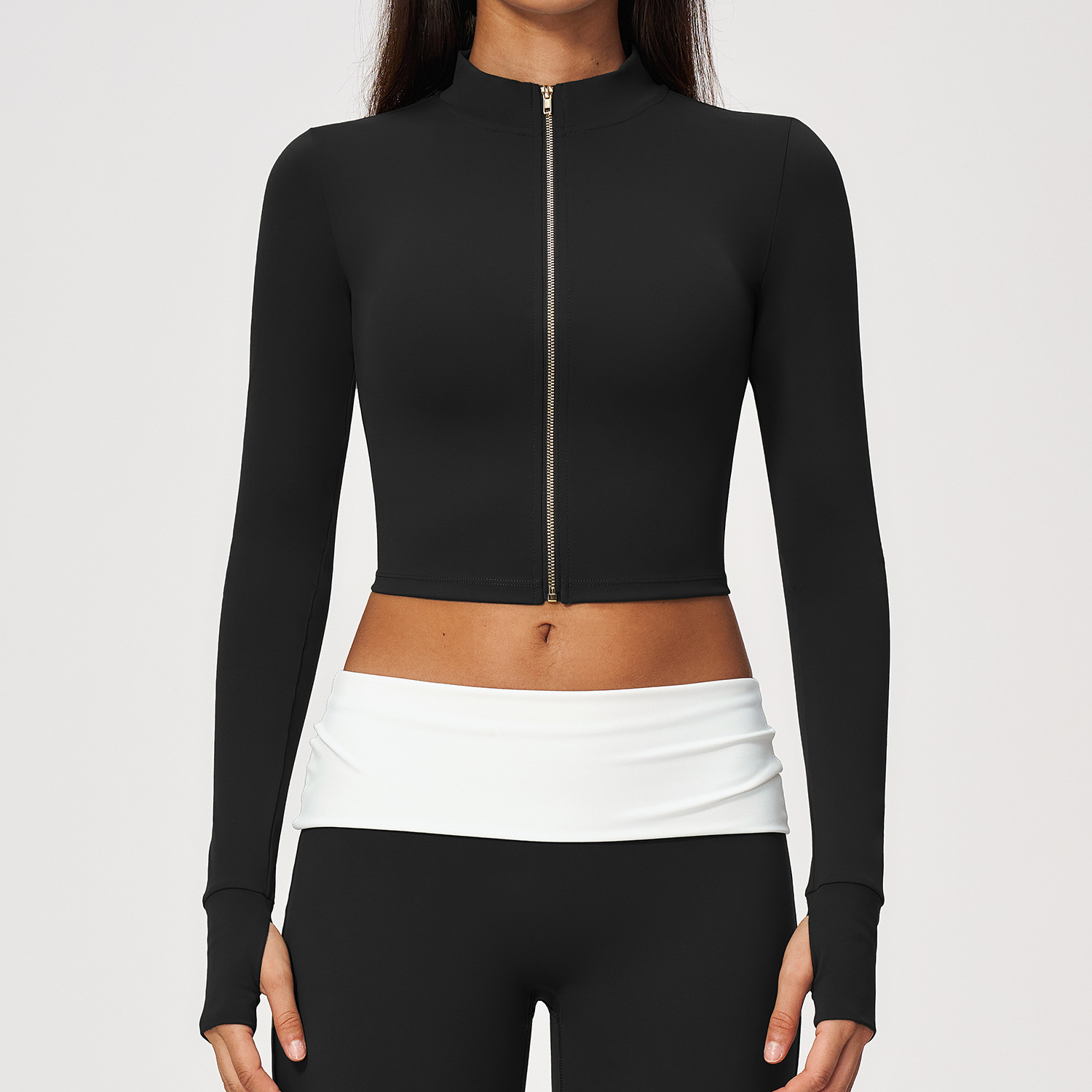 Long Sleeve Yoga Jacket Cloud  - Pilates Yoga Fit ulasan dan harga