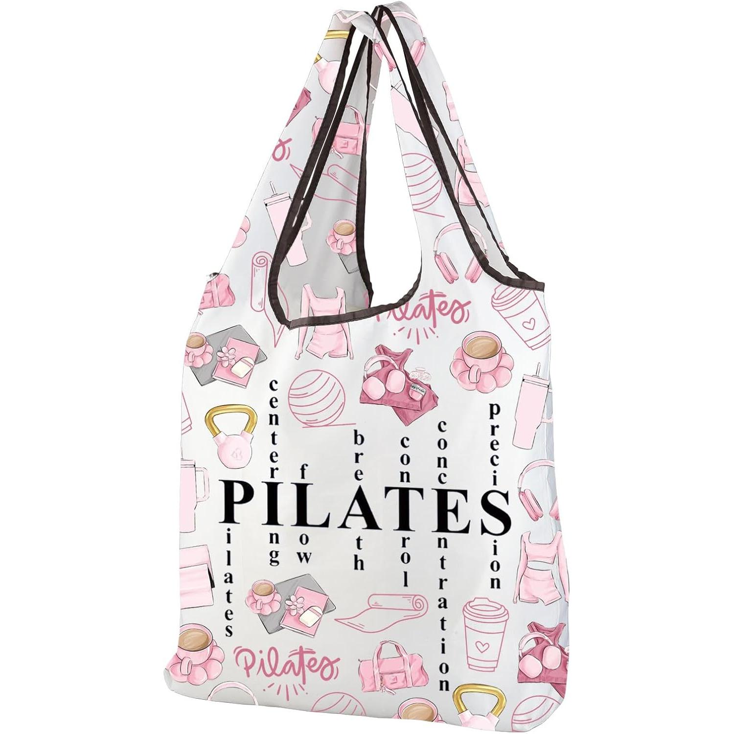 Pink Pilates Tote Bag Gifts fo - Pilates Yoga Instructor ulasan dan harga