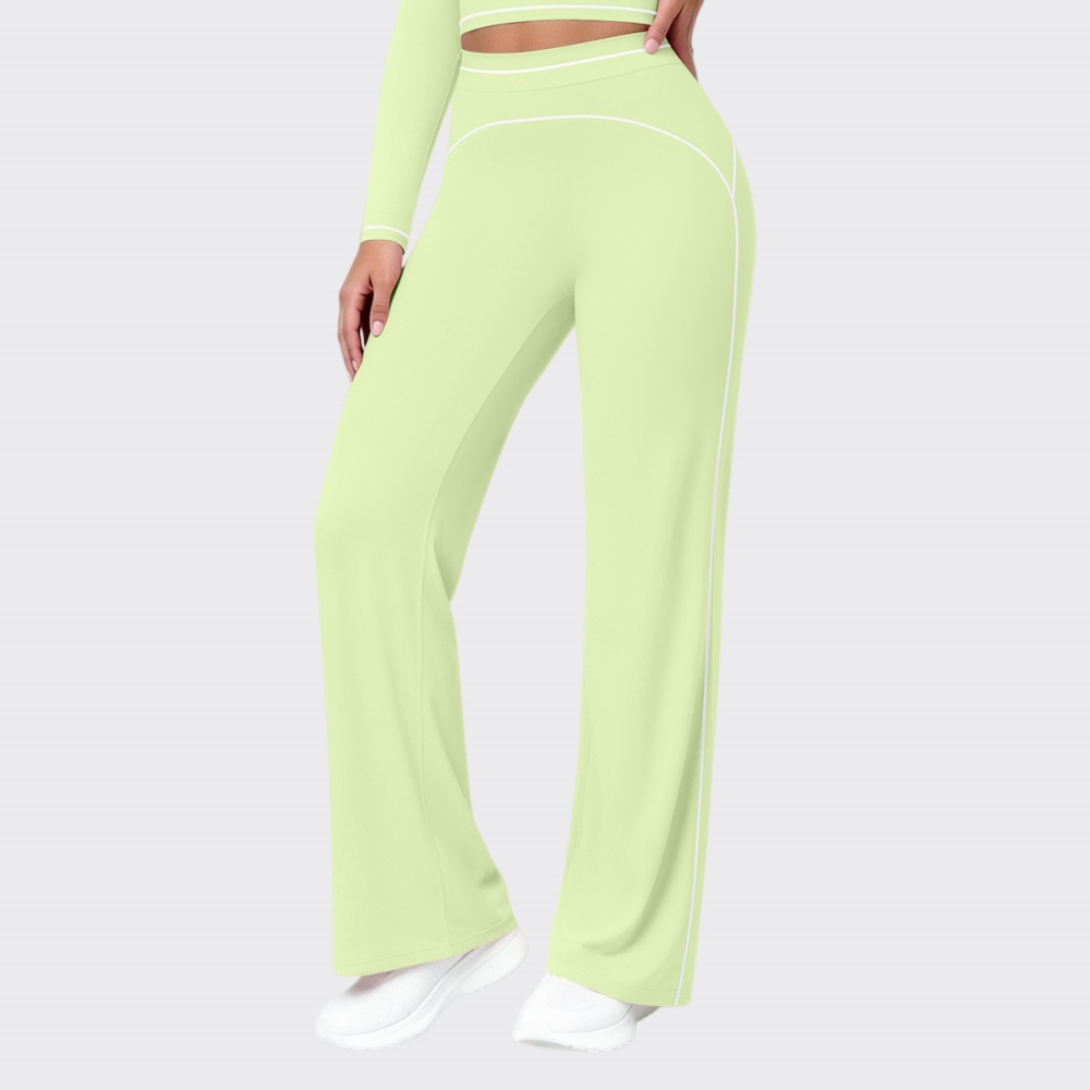 New High Waist Flared Pant Wom - Pilates Yoga Fit ulasan dan harga