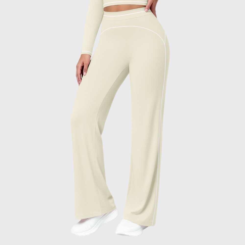 New High Waist Flared Pant Wom - Pilates Yoga Fit ulasan dan harga