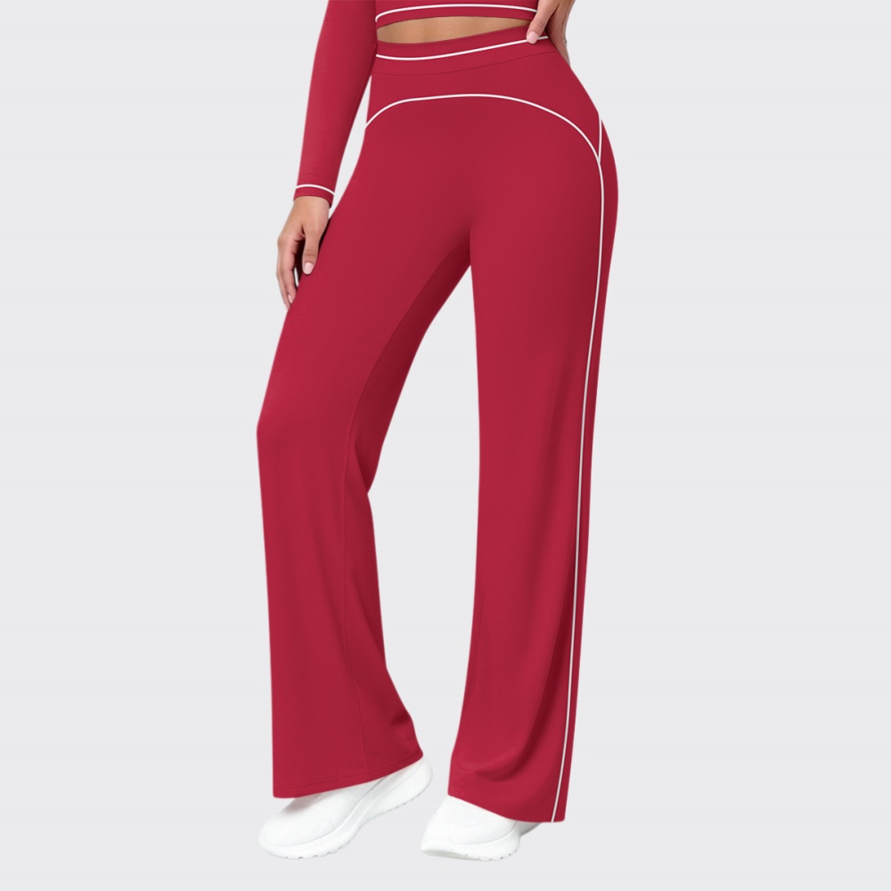 New High Waist Flared Pant Wom - Pilates Yoga Fit ulasan dan harga