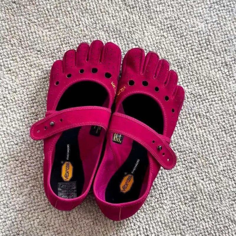 Women Split Toe Five-Toe Baref - Pilates Yoga Footwear ulasan dan harga