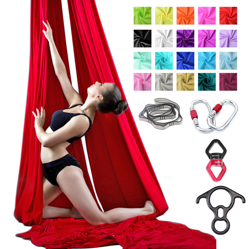 9 Yards 8.2m Aerial Yoga Silks - Aerial Silk Hammock ulasan dan harga