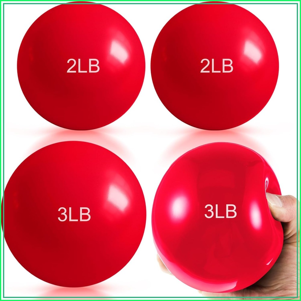 1lb-5lb Weighted Toning Balls  - Pilates Toning Ball ulasan dan harga