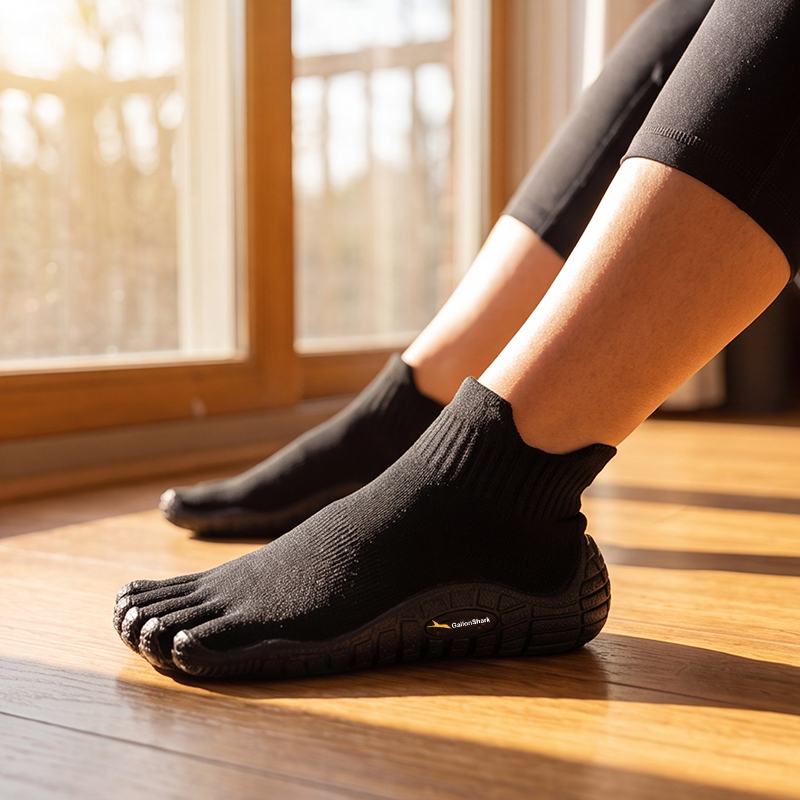 GallonShark Five-Toe Sock Bare - Pilates Yoga Footwear ulasan dan harga