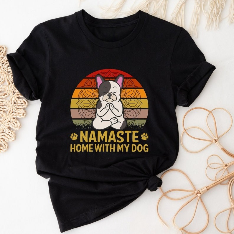 Cute Cartoons Dog Namaste Shir - Pilates Yoga Instructor ulasan dan harga