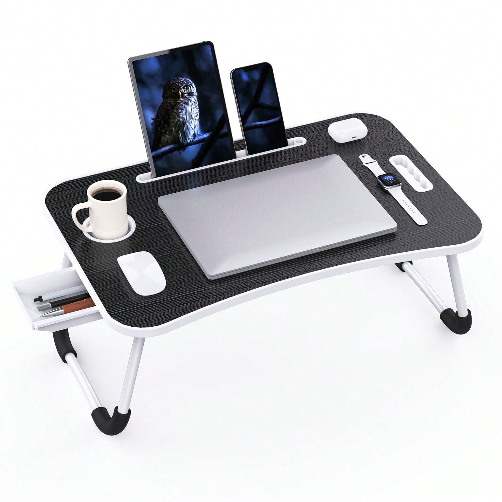Folding Laptop Lap Desk With S - Inversion Table Fold ulasan dan harga