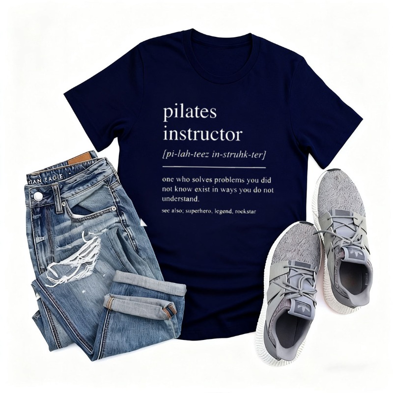 Pilates Instructor Cotton T-sh - Pilates Yoga Instructor ulasan dan harga