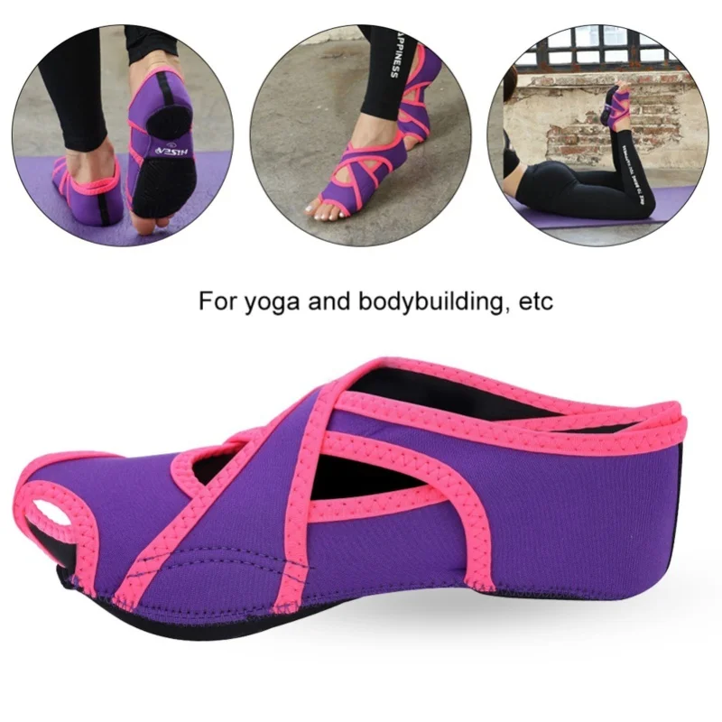 Adult Anti-Slip Gripped Yoga S - Pilates Yoga Footwear ulasan dan harga