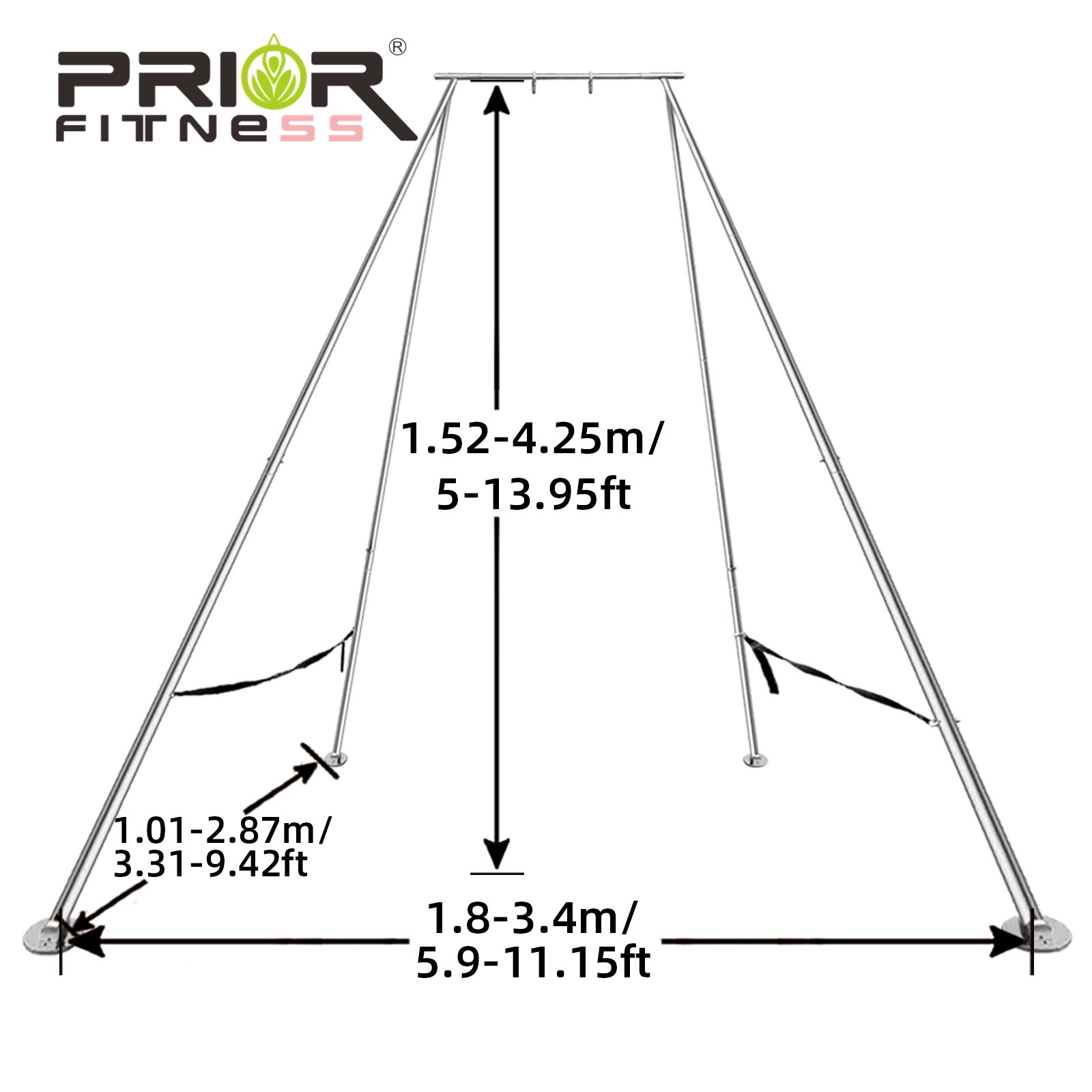 Upgrade 4.25 Meters Aerial Rig - Aerial Silk Hammock ulasan dan harga