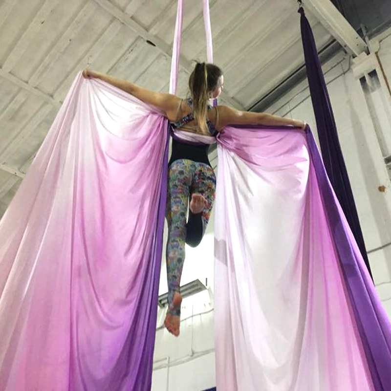 Ombre Anti-Gravity Yoga Hammoc - Aerial Silk Hammock ulasan dan harga