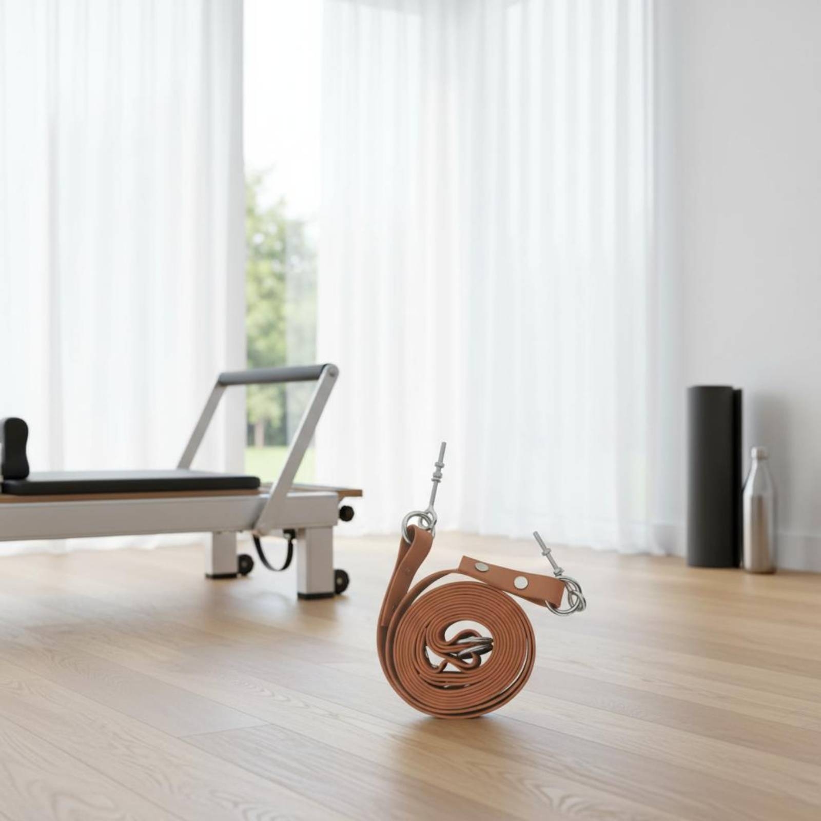 Reformer Double Loop Strap Com - Pilates & Yoga Elastic Band ulasan dan harga