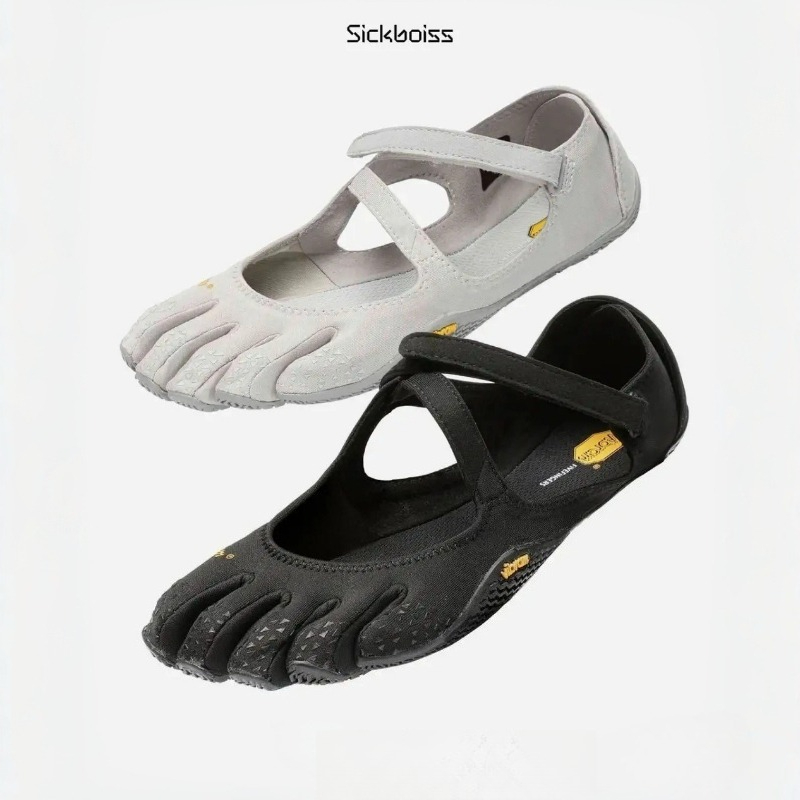 Women Split Toe Five-Toe Baref - Pilates Yoga Footwear ulasan dan harga