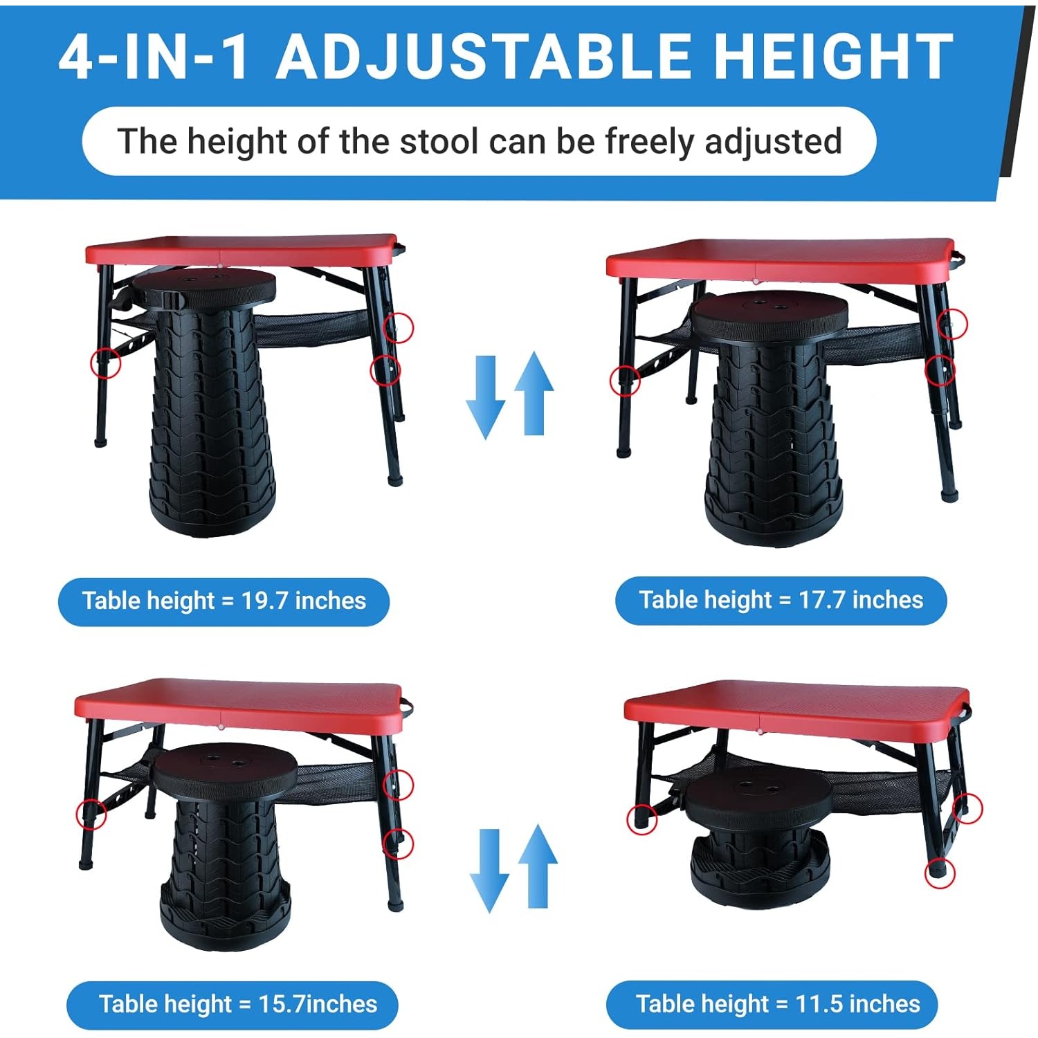 Retractable Folding Table & St - Inversion Table Fold ulasan dan harga