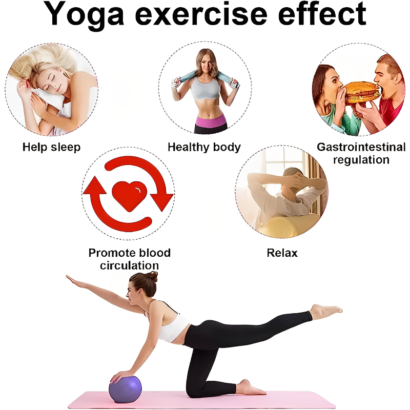 25CM New Yoga Pilates Ball Exe - Pilates Toning Ball ulasan dan harga