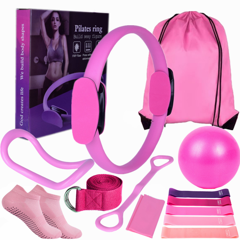 14Pcs Home Pilates Kit for Wom - Pilates Toning Ball ulasan dan harga
